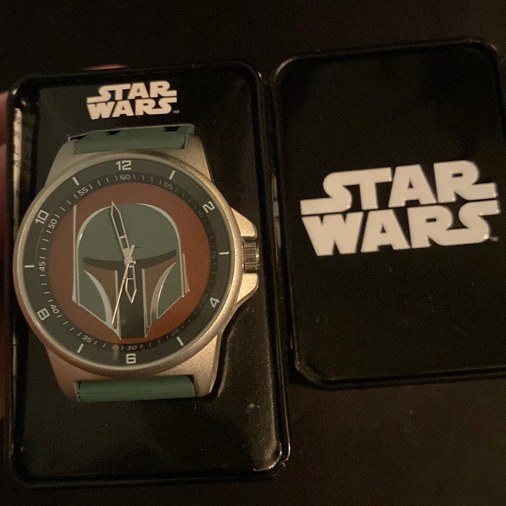 SOLD! New boba fett mens watch